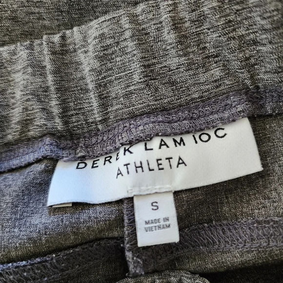 Athleta Derek lam 10c Pants wide leg Size Small heather grey color - Picture 4 of 6